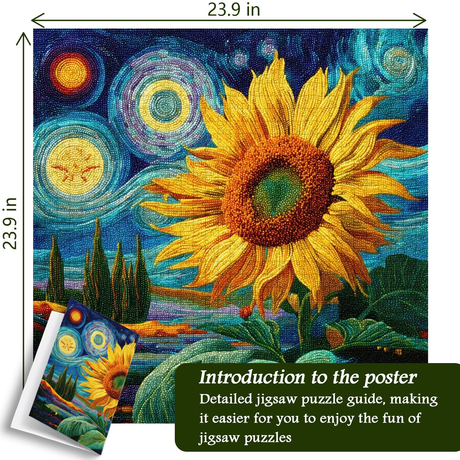 Puzzle floreali puzzle 1000 pezzi