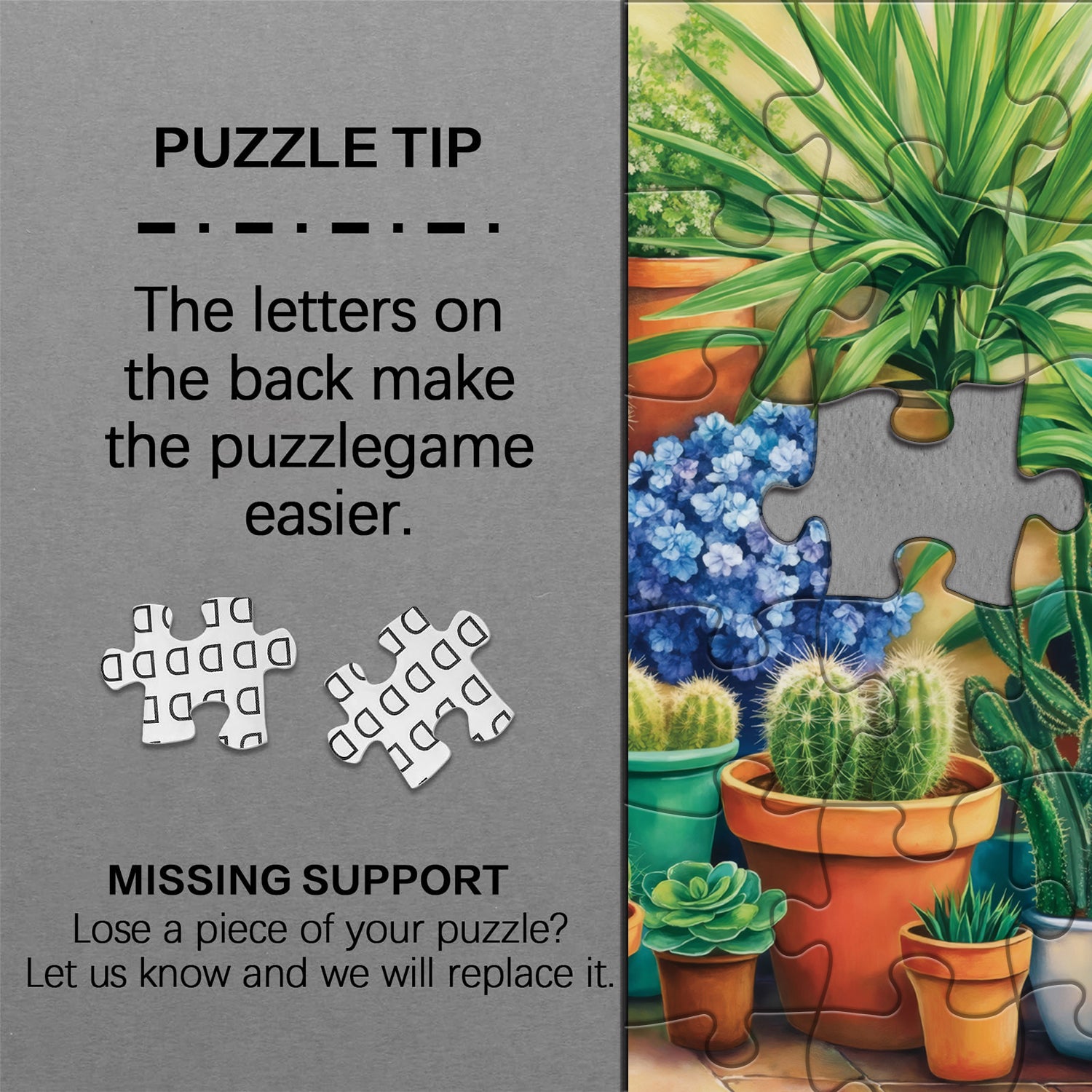Chapapier floral puzzle 1000 pièces