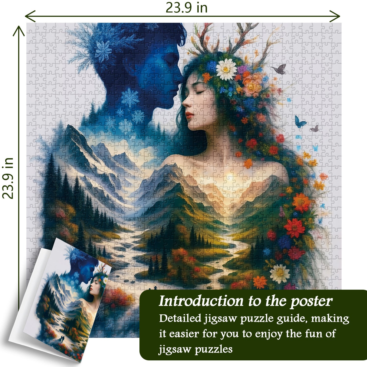 Puzzle puzzle per frenesia psichedelica 1000 pezzi