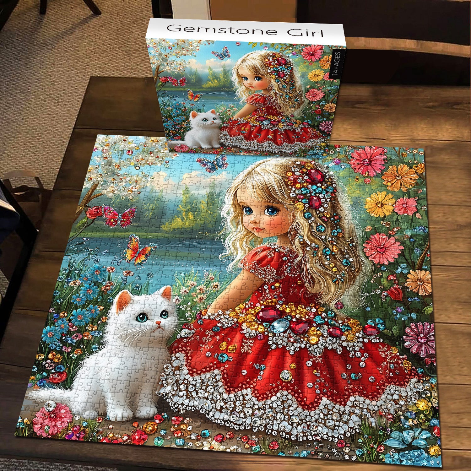 Psychedelic Rasing Jigsaw Puzzle 1000 Stücke