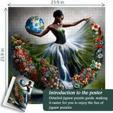 Puzzle puzzle per frenesia psichedelica 1000 pezzi