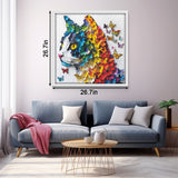 Rainbow Butterfly Cat Puzzles 1000 pièces
