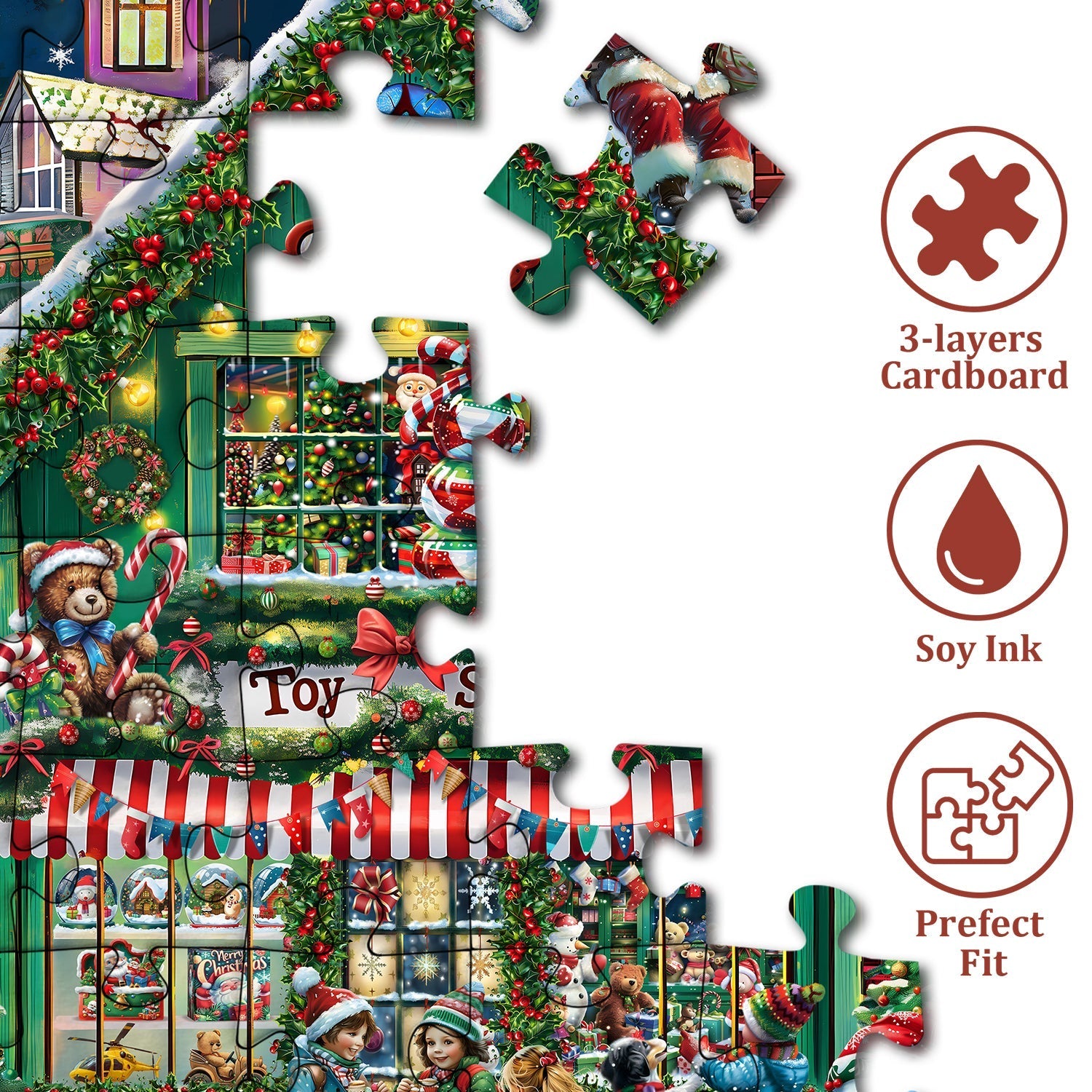 Tienda de Navidad Rompecabezas Puzzle 1000 piezas