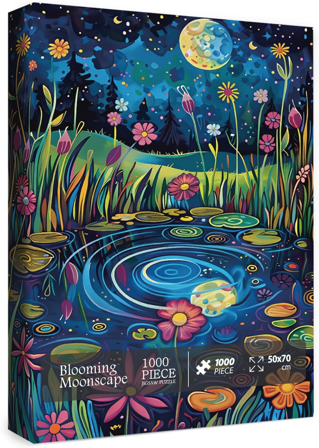 Puzzle de puzzle à lutte à la darons en floraison 1000 pièces