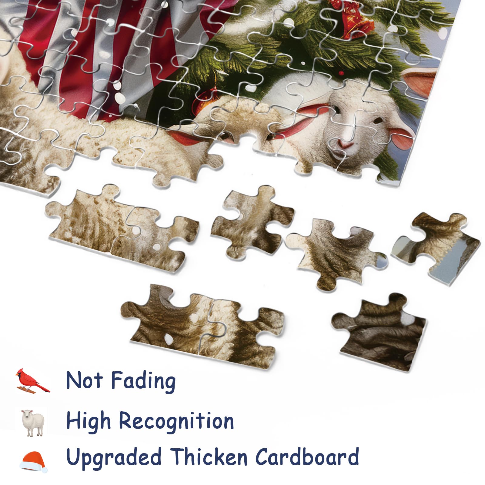 Puzzle puzzolette santa 1000 pezzi