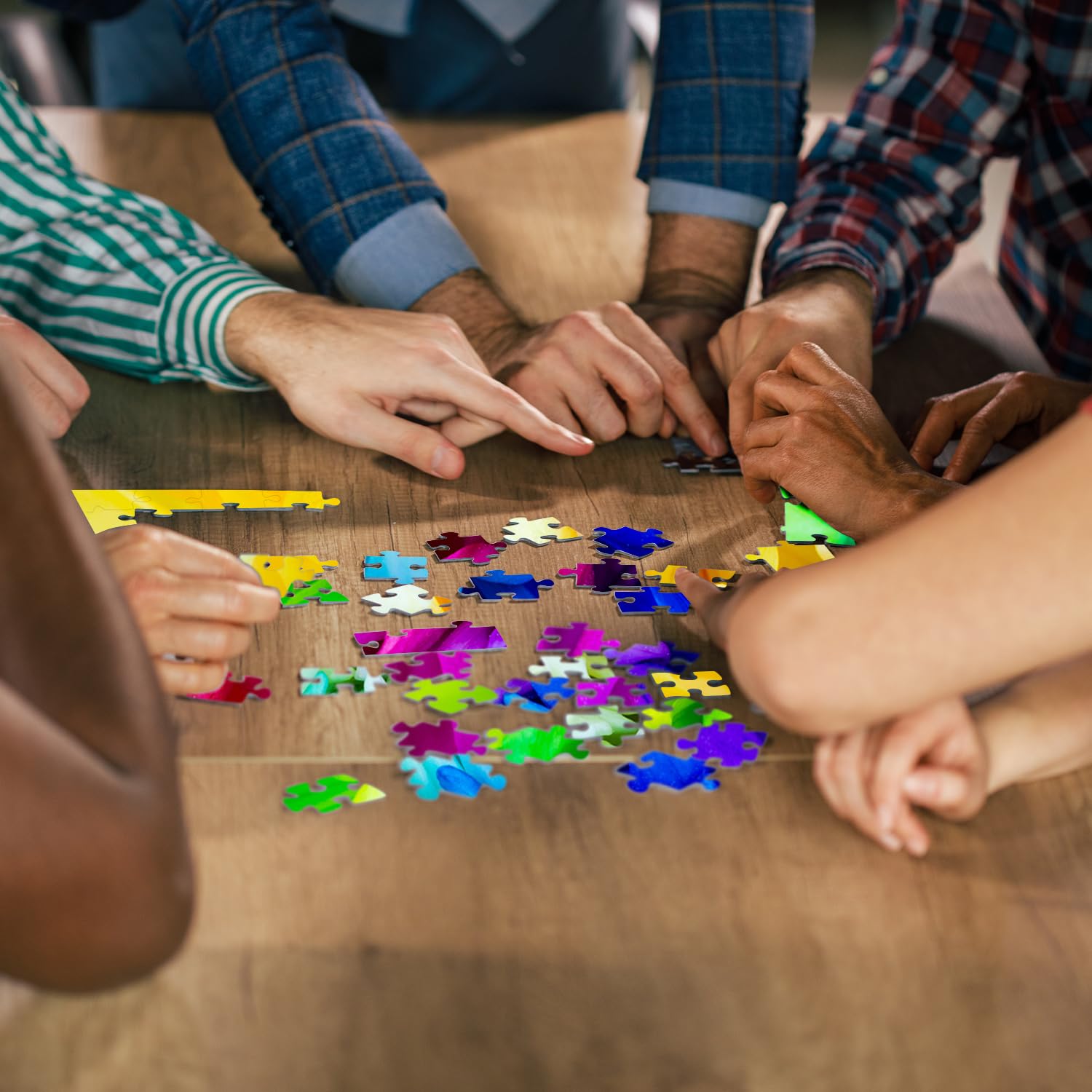 Impossibile crisantemo colorato puzzle puzzle 1000 pezzi