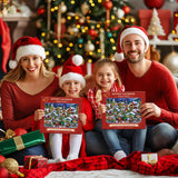 Calendario per l'avvento di Natale Gioioso di Natale PUZLE 1000 pezzi