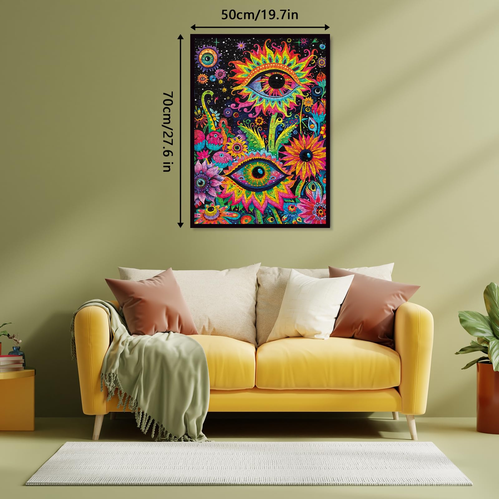 Psichedelic Eyes Calsaw Puzzle 1000 pezzi