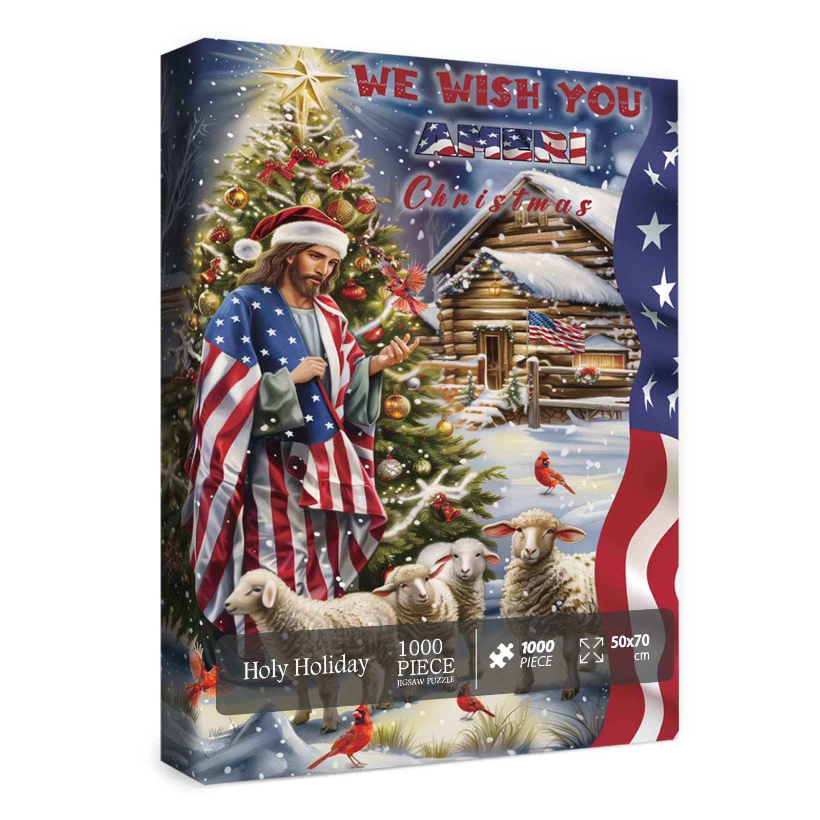 Puzzle puzzolette santa 1000 pezzi