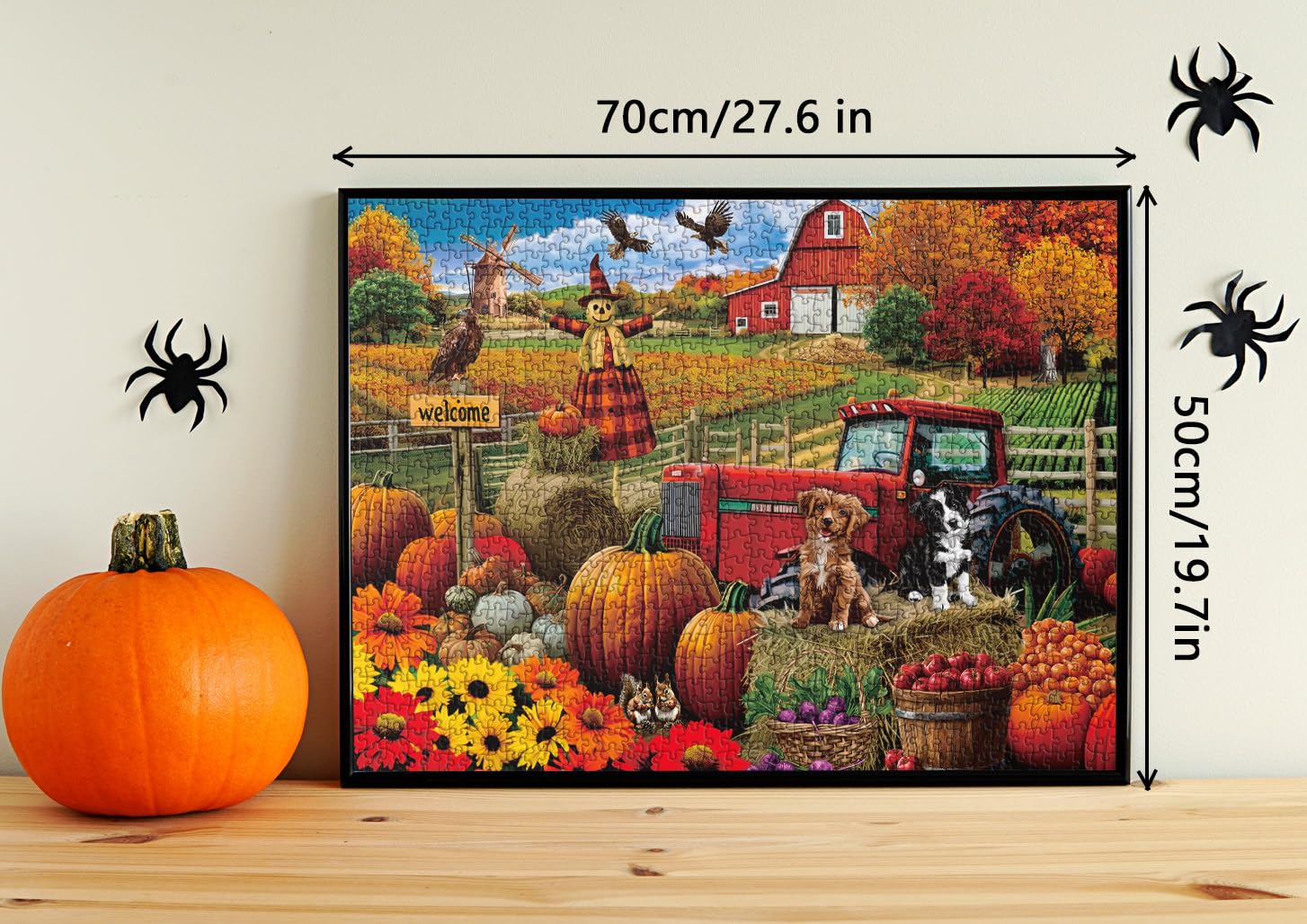 Herbsternte -Puzzle 1000 Stücke