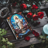 Vetro colorato Gesù Cristo Jigsaw Puzzle 1000 pezzi