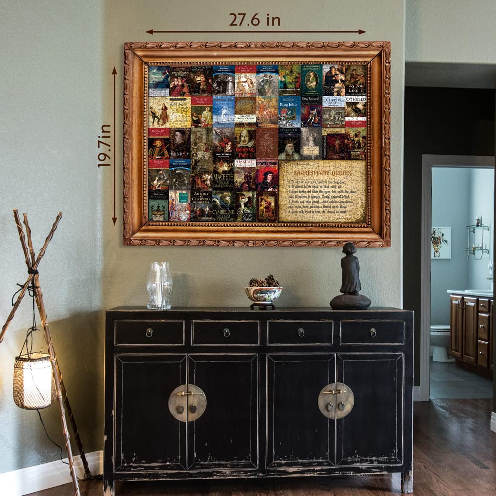 Shakespeare livre puzzle de puzzle 1000 pièces