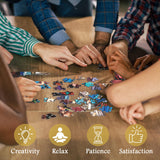 Vetro colorato Gesù Cristo Jigsaw Puzzle 1000 pezzi