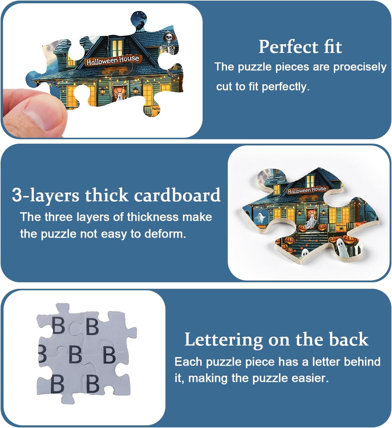Halloween Hanted House Puzzle 1000 pièces