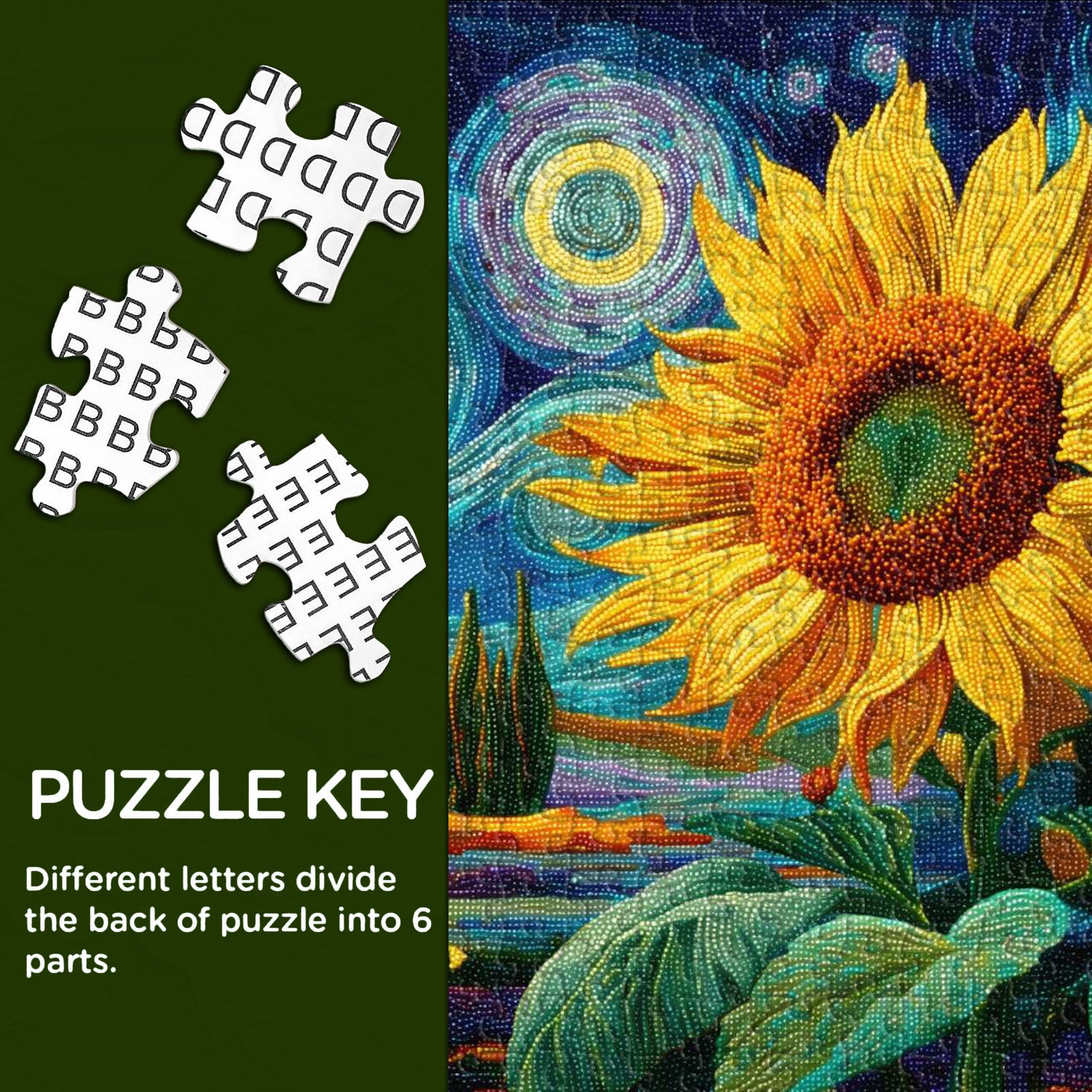 Puzzle floreali puzzle 1000 pezzi