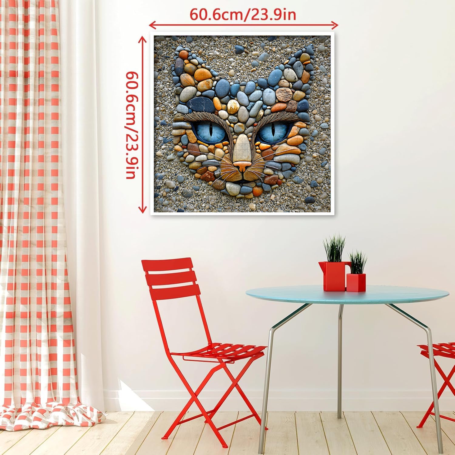 Puzzle gatto in pietra puzzle 1000 pezzi