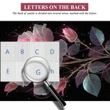 Regentropfen Rose Jigsaw Rätsel 1000 Stücke