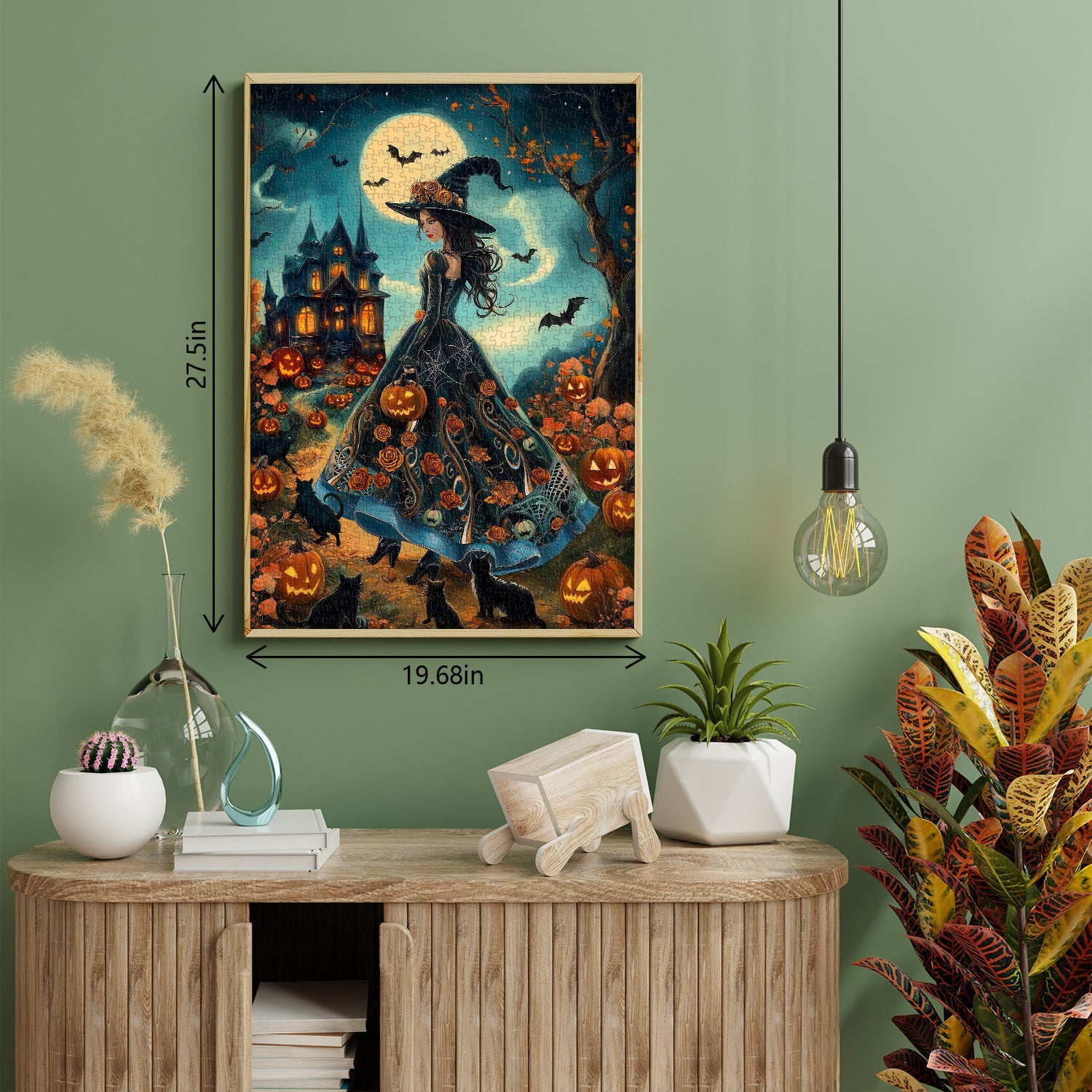 Mystic Night Witch Jigsaw Puzzle 1000 Pieces