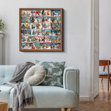 Frohe Momente Jigsaw Puzzle 1000 Stücke