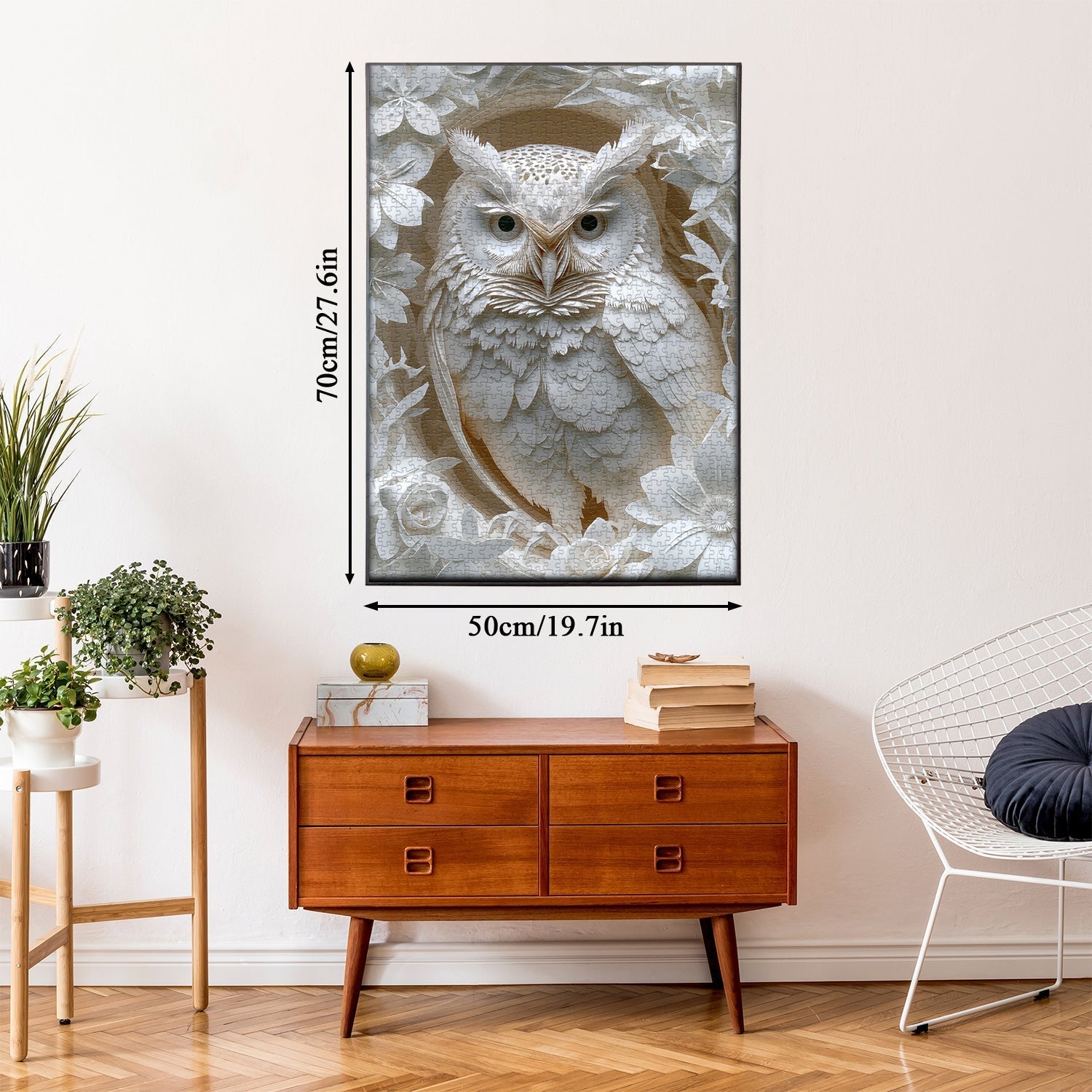 Puzzle de puzzle 3d hibou 1000 pièces