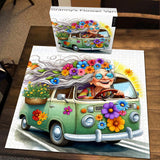Banny’s Flower Van Jigsaw Entra 1000 pezzi