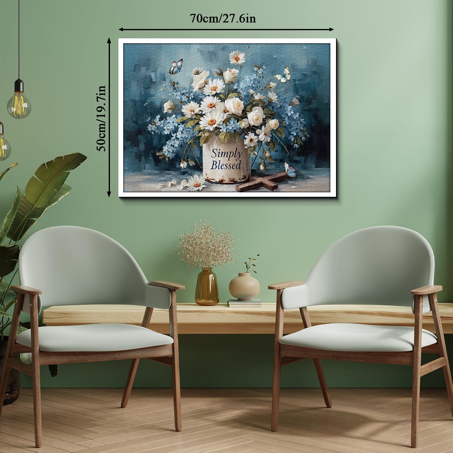 Blumen -Chaptears -Puzzle 1000 Stücke