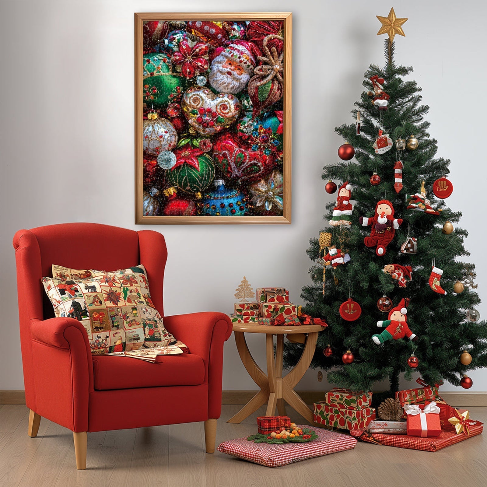 Pezzi di puzzle di memoria di Natale 1000 pezzi