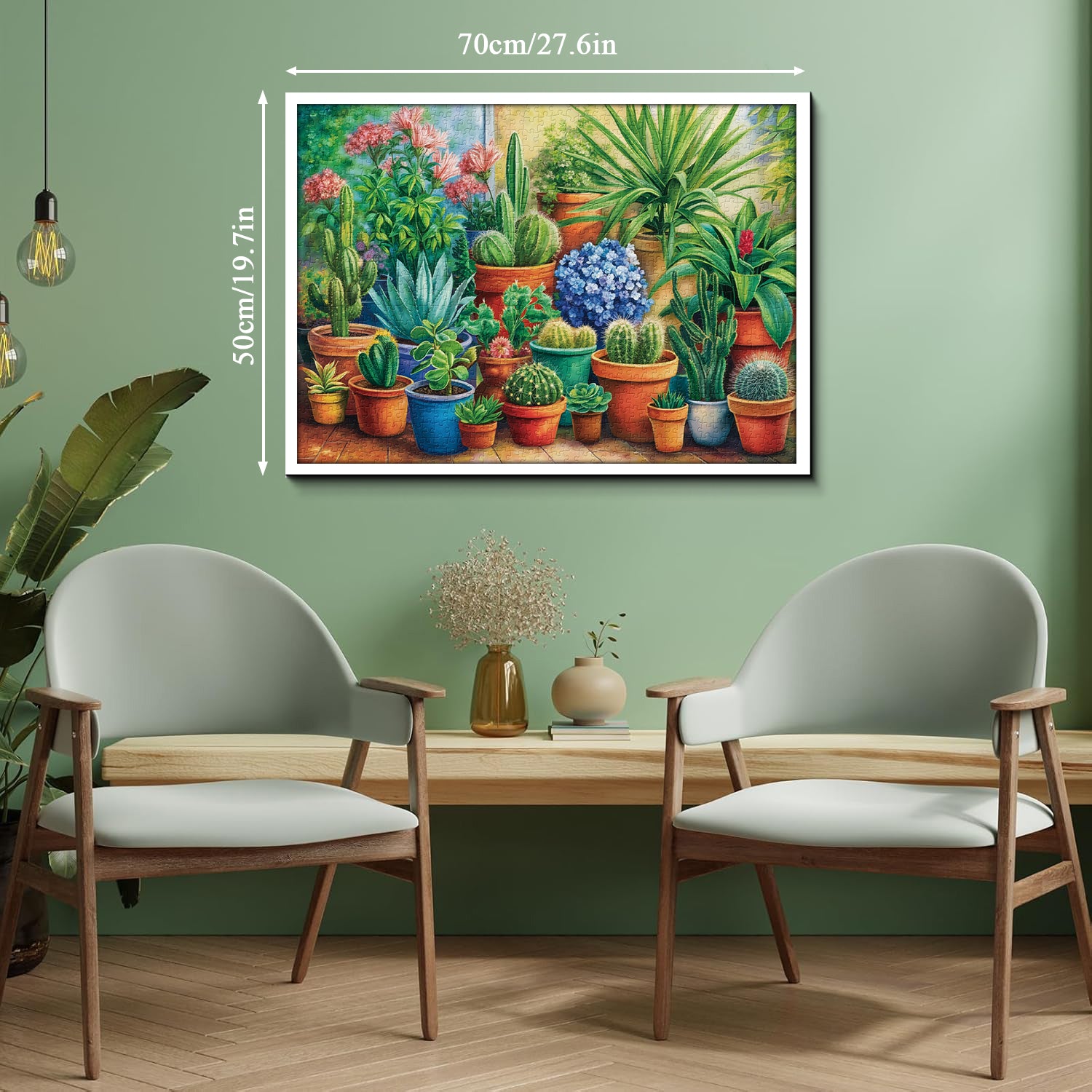 Chapapier floral puzzle 1000 pièces