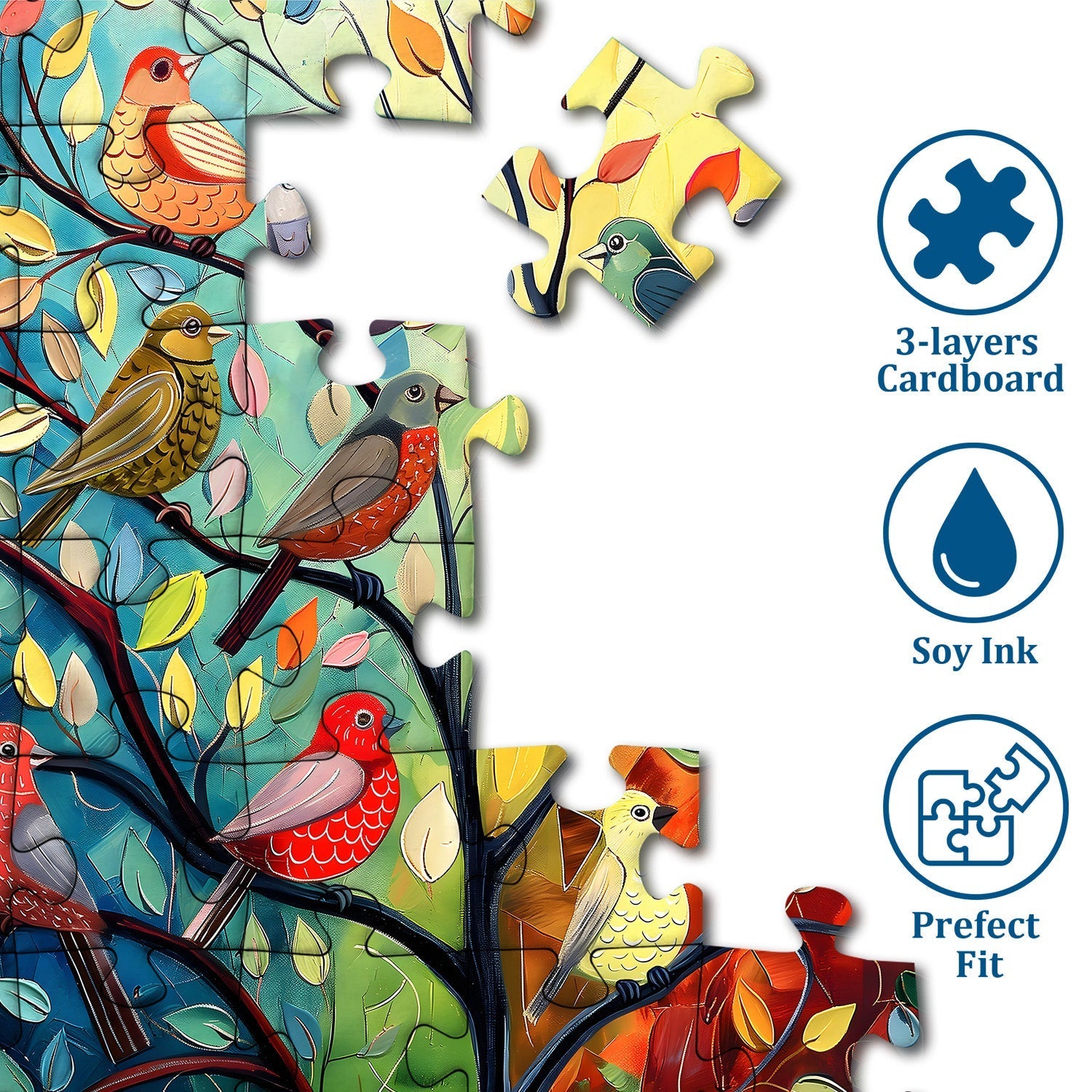 Blooming Flock Jigsaw Puzzle 1000 pièces