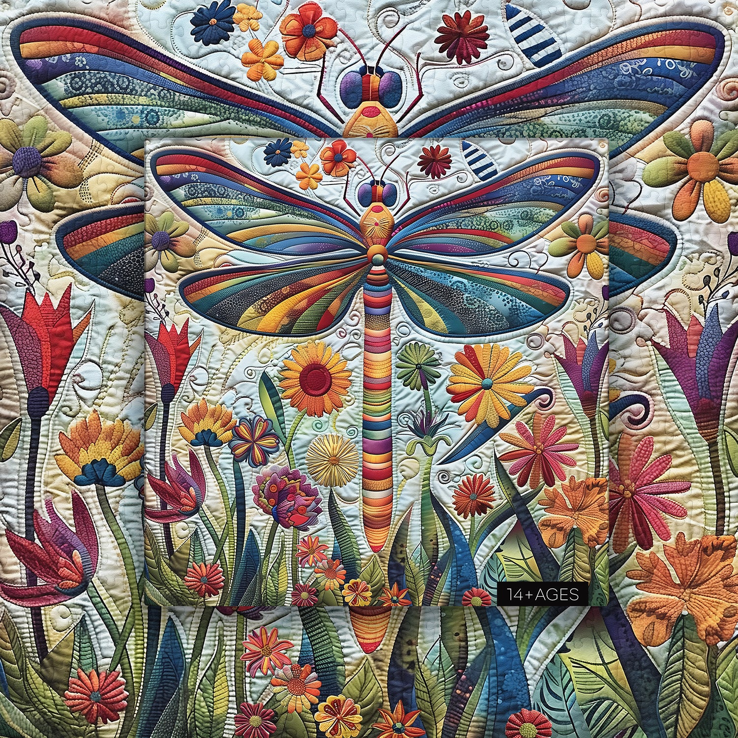 Puzzle puzzle per frenesia psichedelica 1000 pezzi