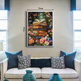 Libri e fiori puzzle puzzle 1000 pezzi