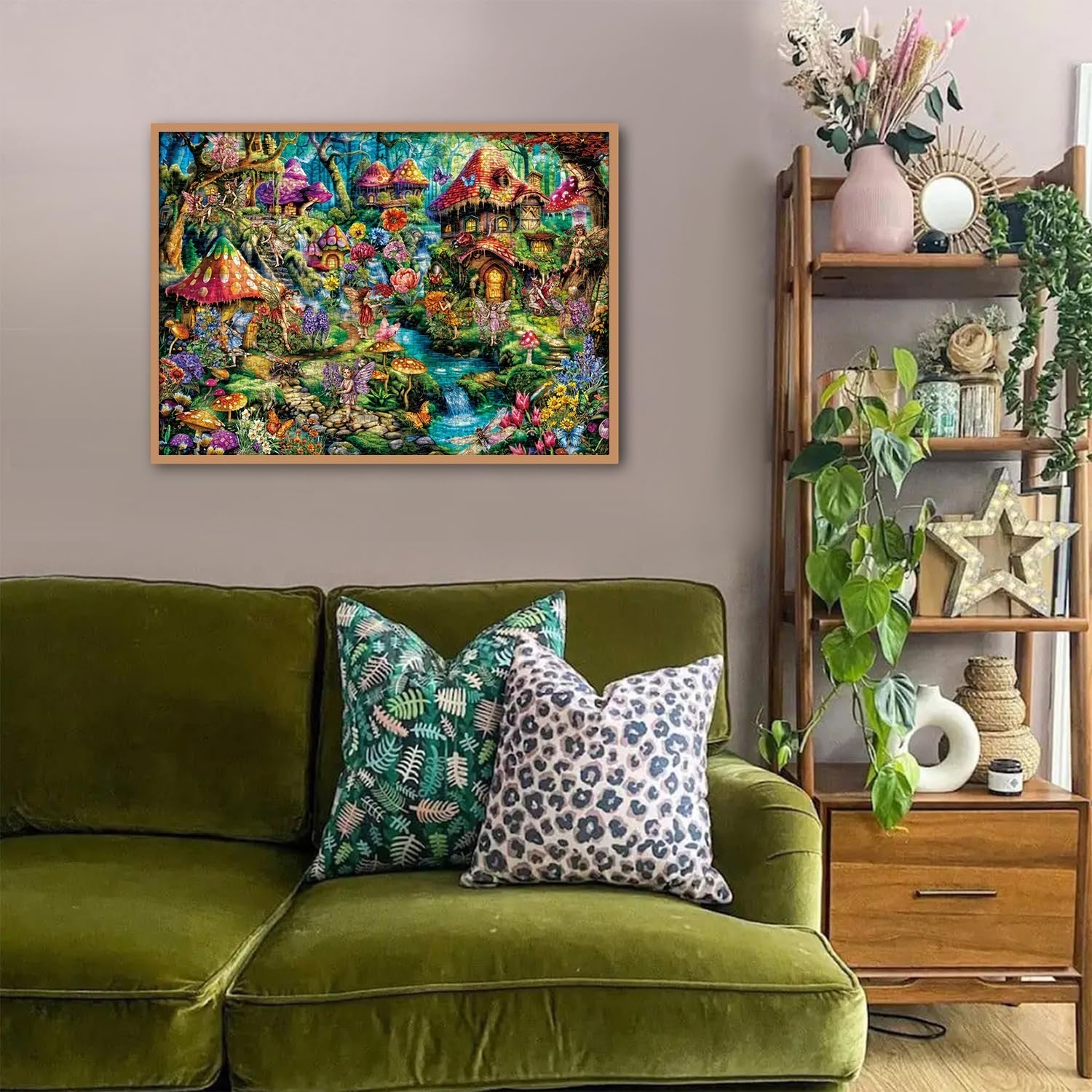 Fairies Flower Land Puzzle de puzzle 1000 pièces