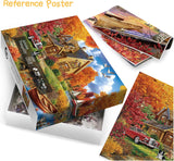 Herbst -Ruhepuzzle 1000 Teile