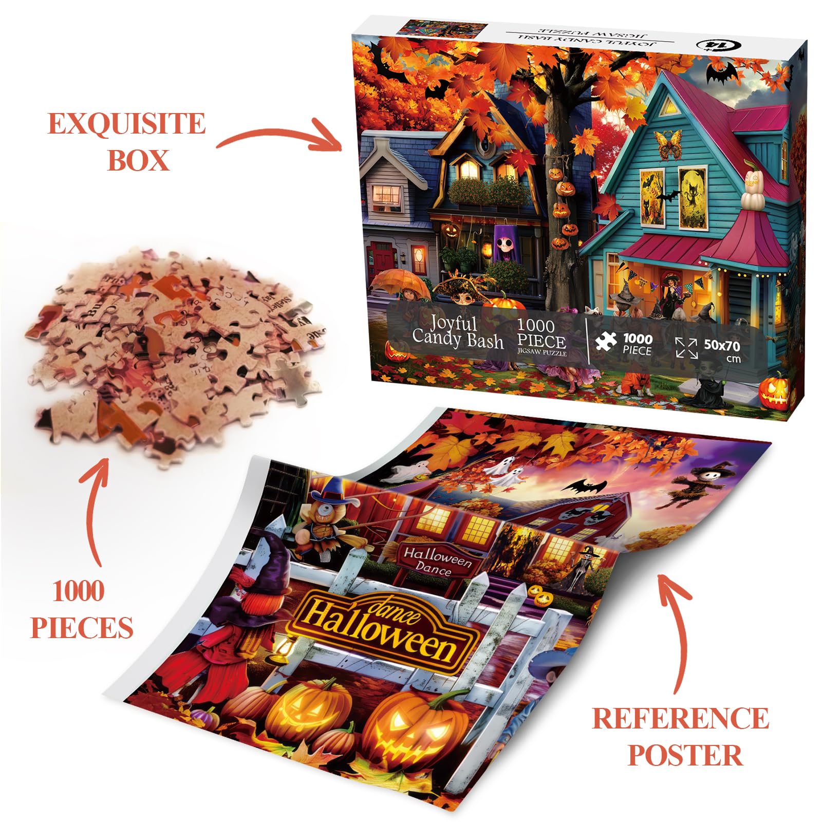 Joyful Candy Bash Puzzle 1000 pièces