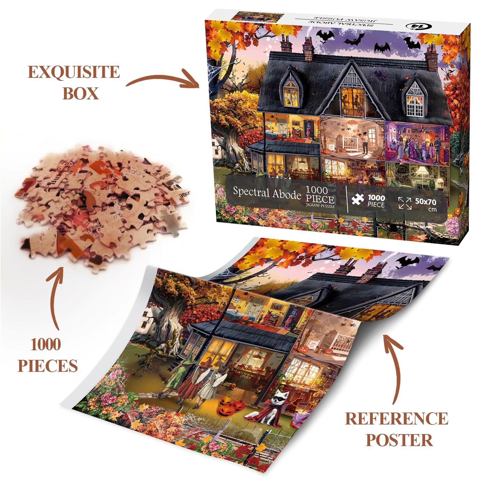 Spectral Abode Puzzle 1000 pièces 1000 pièces