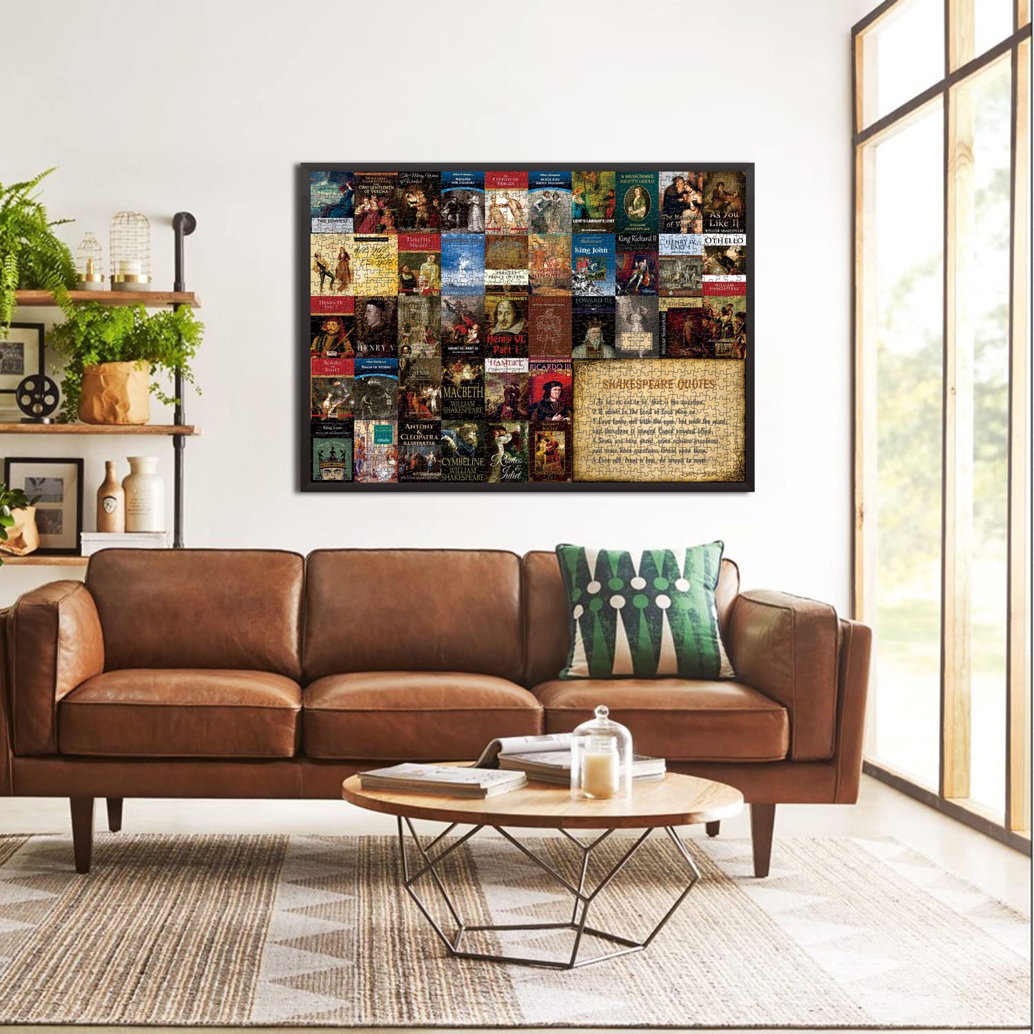 Shakespeare livre puzzle de puzzle 1000 pièces