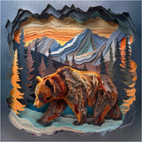 Puzzle de la puzzle de Bear's Journey 1000 pièces