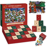 Calendario per l'avvento di Natale Gioioso di Natale PUZLE 1000 pezzi