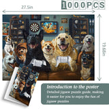 Patas y jugar rompecabezas 1000 piezas