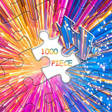 Explosion de puzzle léger 1000 pièces