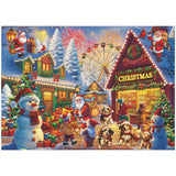 Happy Christmas Street Jigsaw Puzzle 1000 pezzi