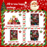 Adventskalender des Weihnachtsgedächtnisses Jigsaw Puzzle 1000 Stücke
