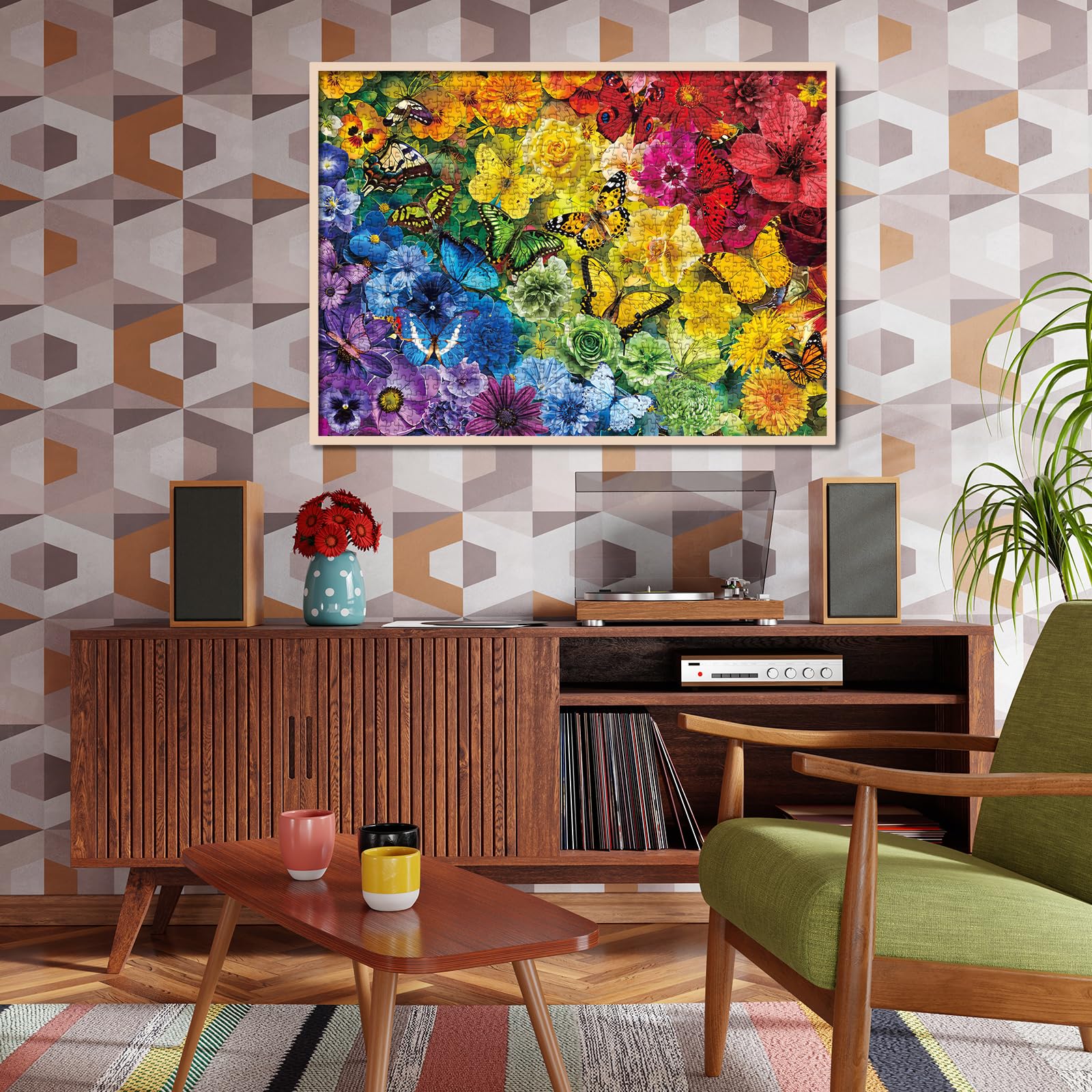 Rainbow Blooms puzzle puzzle 1000 pezzi