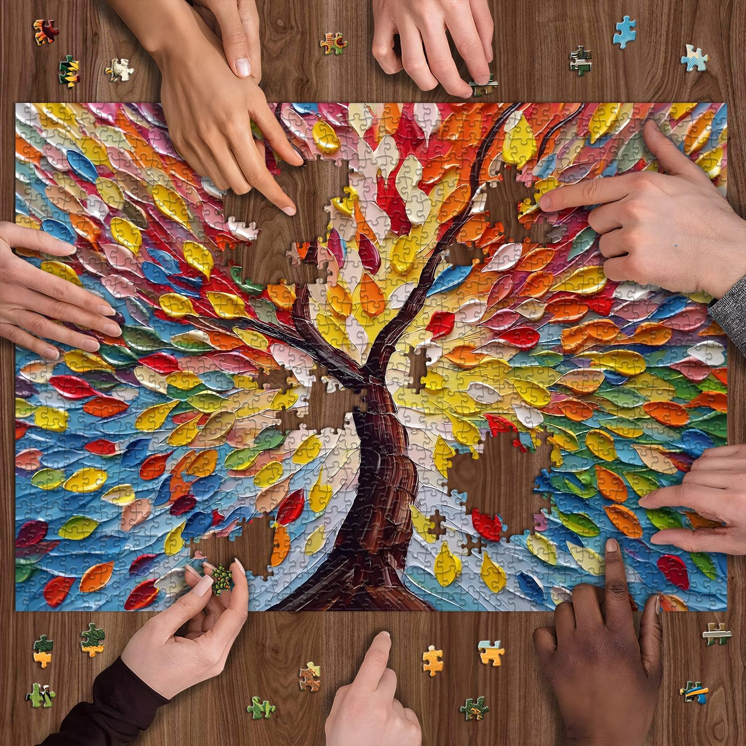 Abstract Tree of Life Puzzle 1000 pièces