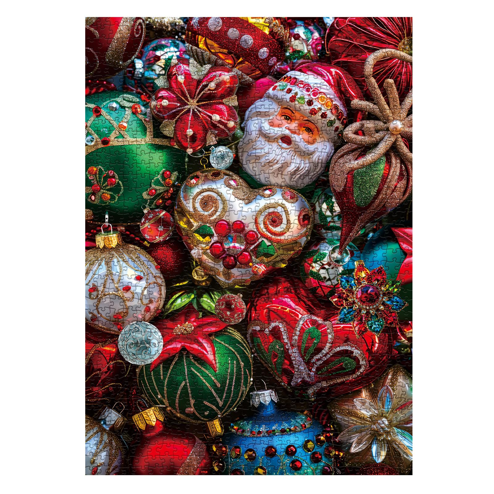 Adventskalender des Weihnachtsgedächtnisses Jigsaw Puzzle 1000 Stücke