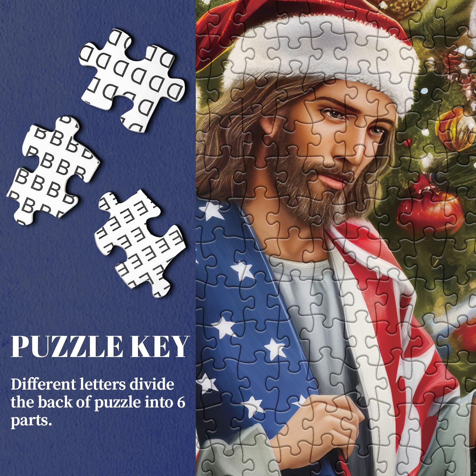 Puzzle puzzolette santa 1000 pezzi