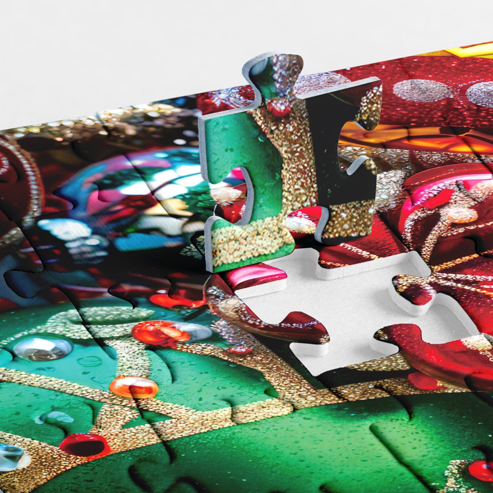 Adventskalender des Weihnachtsgedächtnisses Jigsaw Puzzle 1000 Stücke