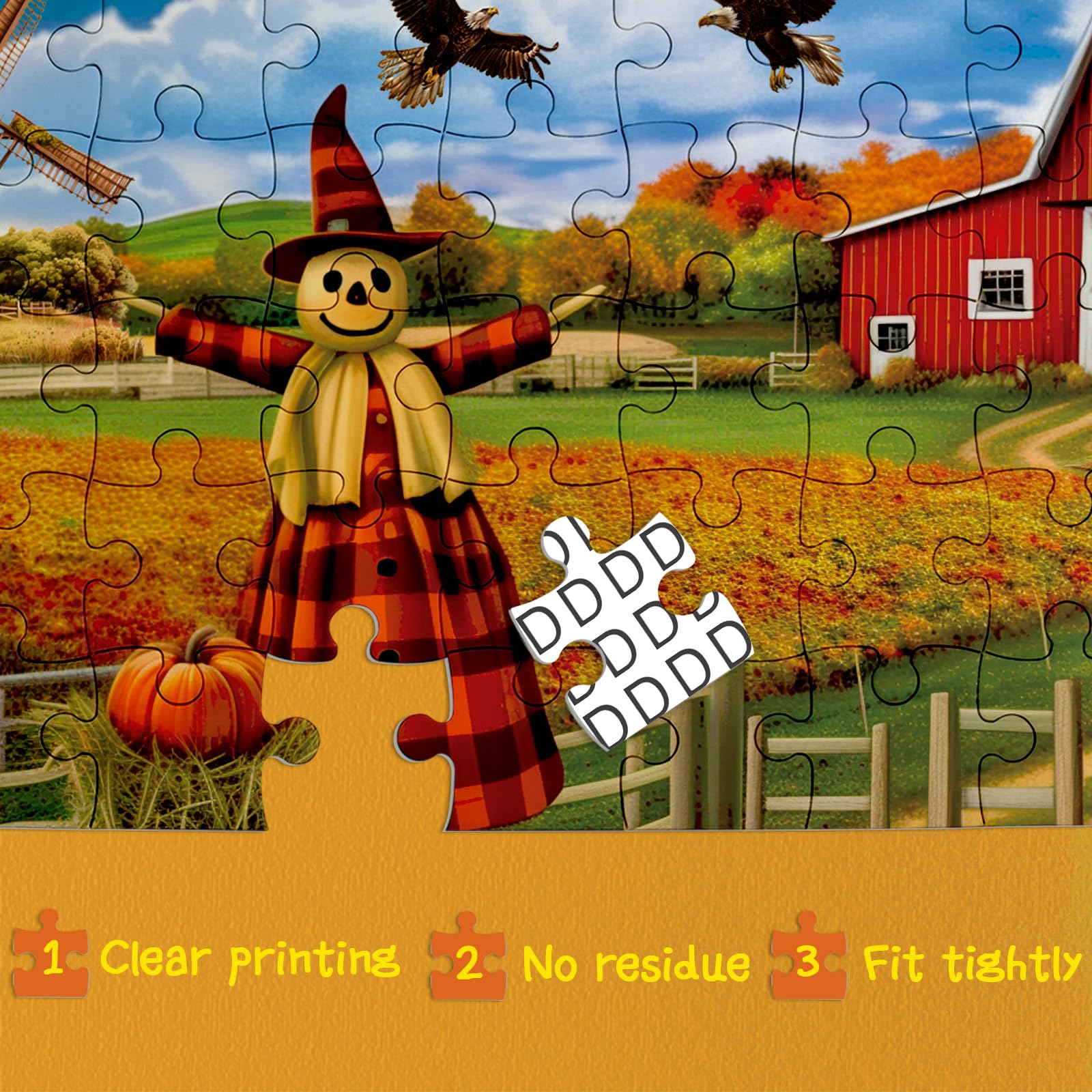 Herbsternte -Puzzle 1000 Stücke