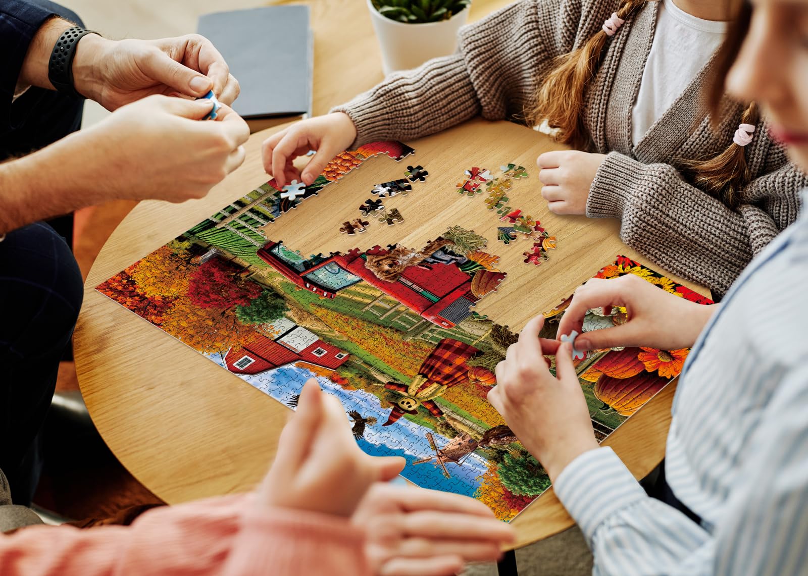 Herbsternte -Puzzle 1000 Stücke