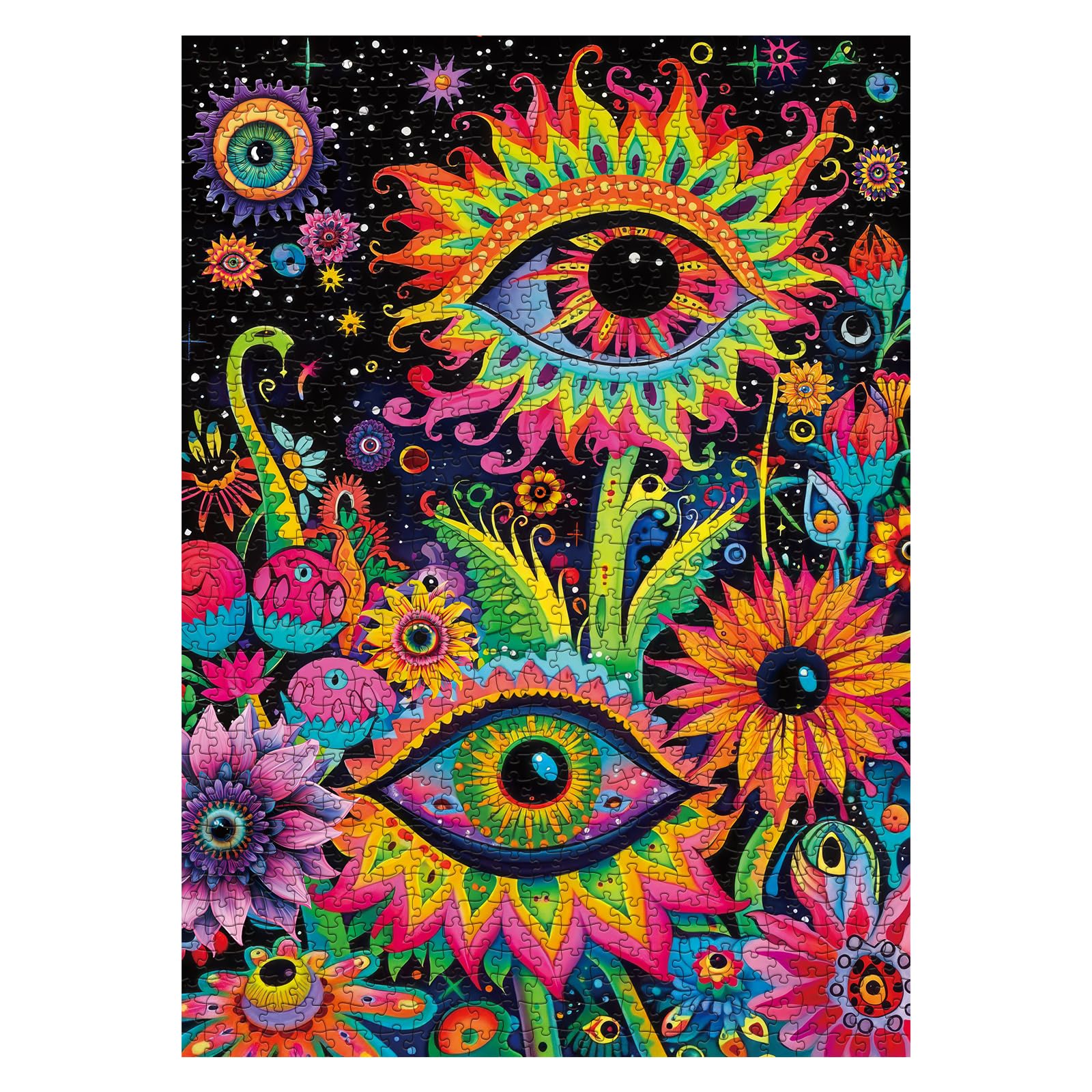 Psichedelic Eyes Calsaw Puzzle 1000 pezzi